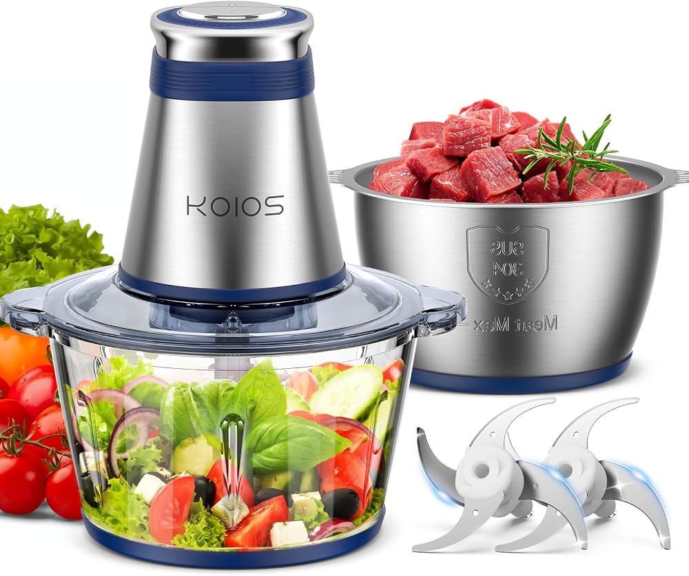 KOIOS 500W Food Chopper — Blue