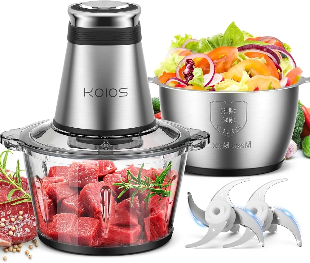KOIOS 500W Food Chopper — Black
