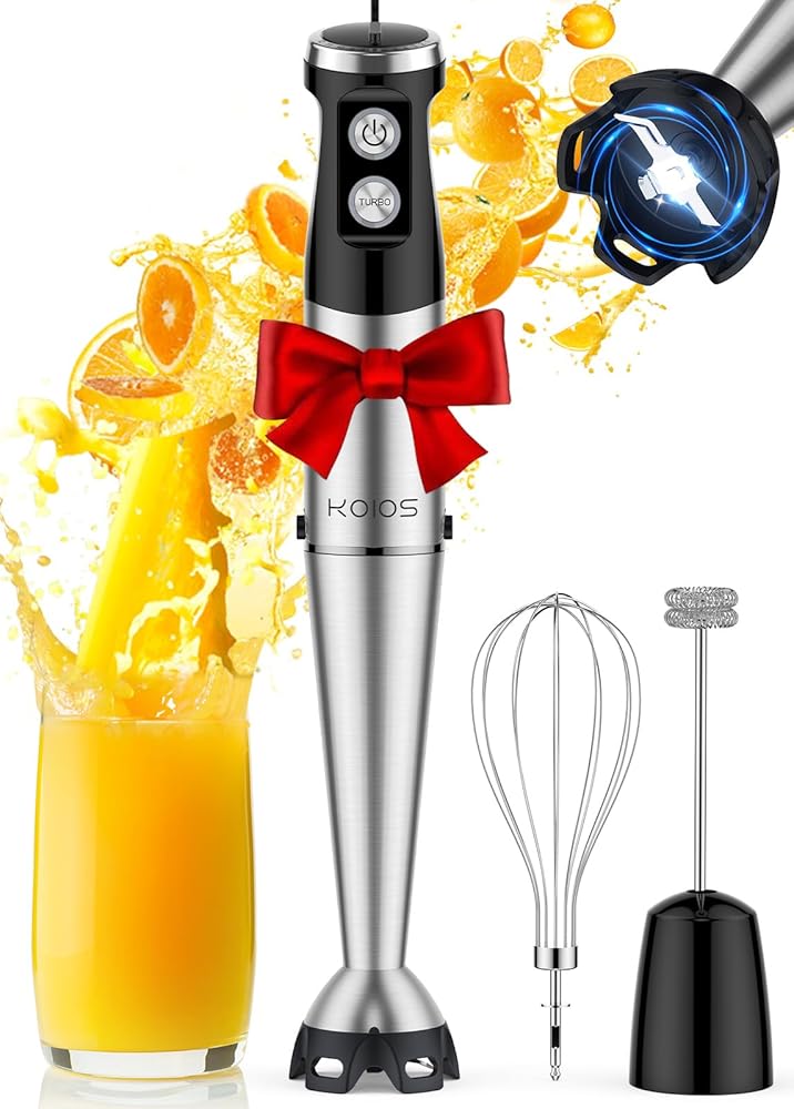 KOIOS 1000W Hand Blender — Black